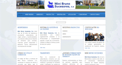 Desktop Screenshot of minibruno.com