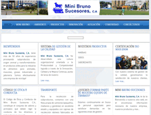 Tablet Screenshot of minibruno.com